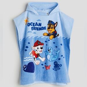 PAW PATROL PRINTED PONCHO-STYLE TOWEL